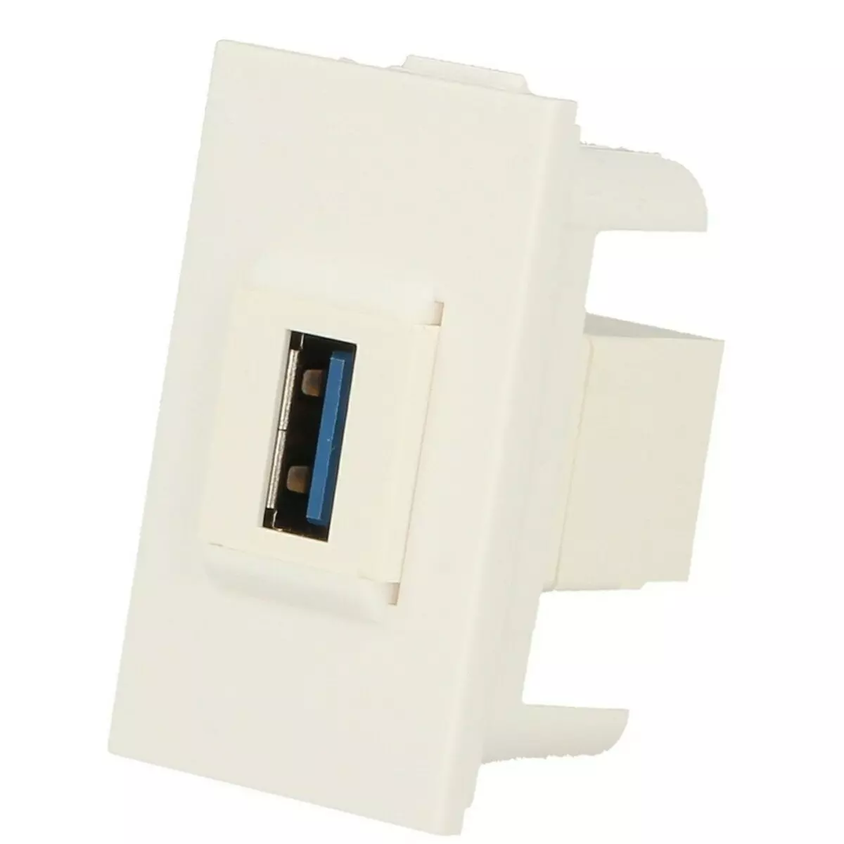 QF5 Gniazdo USB 3.0 białe